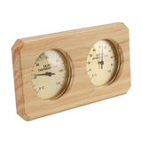 Darrahopens Auto Accessories > Auto Accessories Others > Automotive Repair & Speciality Tools Wooden Sauna Thermometer Hygrometer 2 in 1 Humidity Temperature Measurement Indoor Thermometer Humidity Gauge for Hotel Sauna Room In Australia - Darrahopens