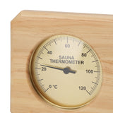 Darrahopens Auto Accessories > Auto Accessories Others > Automotive Repair & Speciality Tools Wooden Sauna Thermometer Hygrometer 2 in 1 Humidity Temperature Measurement Indoor Thermometer Humidity Gauge for Hotel Sauna Room In Australia - Darrahopens