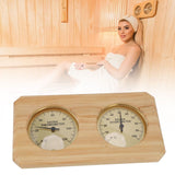 Darrahopens Auto Accessories > Auto Accessories Others > Automotive Repair & Speciality Tools Wooden Sauna Thermometer Hygrometer 2 in 1 Humidity Temperature Measurement Indoor Thermometer Humidity Gauge for Hotel Sauna Room In Australia - Darrahopens