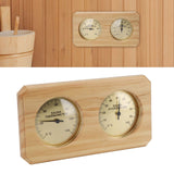 Darrahopens Auto Accessories > Auto Accessories Others > Automotive Repair & Speciality Tools Wooden Sauna Thermometer Hygrometer 2 in 1 Humidity Temperature Measurement Indoor Thermometer Humidity Gauge for Hotel Sauna Room In Australia - Darrahopens