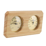 Darrahopens Auto Accessories > Auto Accessories Others > Automotive Repair & Speciality Tools Wooden Sauna Thermometer Hygrometer 2 in 1 Humidity Temperature Measurement Indoor Thermometer Humidity Gauge for Hotel Sauna Room In Australia - Darrahopens