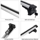 Darrahopens Auto Accessories > Auto Accessories Others > Cross Bar 135CM Universal Adjustable Aluminum Alloy Car Roof Rack Cross Bars Carrier Lock