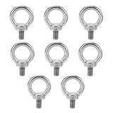 Darrahopens Auto Accessories > Auto Accessories Others > Cross Bar 4/8PCS Eye Bolt Tie Down Kit For Rhino Pioneer Platform Roof Rack Fix The 4WD Awning - 4PCS