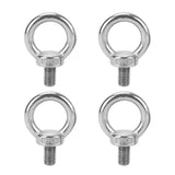 Darrahopens Auto Accessories > Auto Accessories Others > Cross Bar 4/8PCS Eye Bolt Tie Down Kit For Rhino Pioneer Platform Roof Rack Fix The 4WD Awning - 4PCS