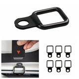 Darrahopens Auto Accessories > Auto Accessories Others > Cross Bar 6PCS Black Heavy Duty Fixing Point Anchor Eye Tie Down Lashing Loop D-Ring Hook