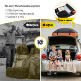 Darrahopens Auto Accessories > Auto Accessories Others > Cross Bar Giantz Roof Top Cargo Bag Waterproof Car Luggage Carrier 15 Cubic Ft Universal