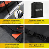 Darrahopens Auto Accessories > Auto Accessories Others > Cross Bar Giantz Roof Top Cargo Bag Waterproof Car Luggage Carrier 15 Cubic Ft Universal