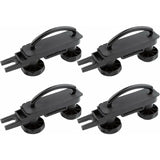 Darrahopens Auto Accessories > Auto Accessories Others > Cross Bar pcs Universal Roof Box U-Shaped Mounting Brackets Inner Width with 8 Lock Nuts