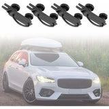 Darrahopens Auto Accessories > Auto Accessories Others > Cross Bar pcs Universal Roof Box U-Shaped Mounting Brackets Inner Width with 8 Lock Nuts