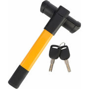 Darrahopens Auto Accessories > Auto Accessories Others > Cross Bar Retractable Car Steering Wheel Lock, Heavy Duty T-Bar Universal Steering Wheel Clamp With 2 Keys For Cars, Trailers,