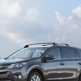 Darrahopens Auto Accessories > Auto Accessories Others > Cross Bar VEVOR Roof Rack Cross Bars, Compatible with Toyota RAV4 2020-2023, 160lbs Load Capacity, Aluminum Anti-Rust Crossbars with Locks, Rooftop Cargo Bag Luggage Carrier (Not Fit for Adventure/TRD Off-Road)