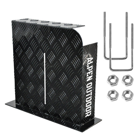 Darrahopens Auto Accessories > Auto Accessories Others > Fuel & Exhaust Alpen Outdoor Fuel Tank Cover Right Side Base Mount 2mm Thickness Aluminium Diesel Heater for 10L 15L Fuel Tank Black