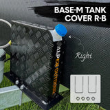 Darrahopens Auto Accessories > Auto Accessories Others > Fuel & Exhaust Alpen Outdoor Fuel Tank Cover Right Side Base Mount 2mm Thickness Aluminium Diesel Heater for 10L 15L Fuel Tank Black