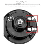 Darrahopens Auto Accessories > Auto Accessories Others > Fuel & Exhaust Train Horn for Truck 2pcs 12V Air Horn for Car Snail Electric Air Horn Marine Boat Loud Alarm Kit Boat Motorcycle Dual-tone Car Horn Loud Signal (Black)