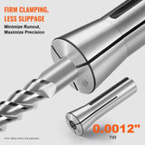 Darrahopens Auto Accessories > Auto Accessories Others > Fuel & Exhaust VEVOR 13 pcs Precision R8 Collet Set, 1/8'' - 7/8'', 45# Mill Collet Chuck 0.0012"/30μm TIR with 13 Labeled Storage Boxes, for Milling Machine Drill Presses Boring Machine Machining Center