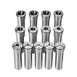 Darrahopens Auto Accessories > Auto Accessories Others > Fuel & Exhaust VEVOR 13 pcs Precision R8 Collet Set, 1/8'' - 7/8'', 45# Mill Collet Chuck 0.0012"/30μm TIR with 13 Labeled Storage Boxes, for Milling Machine Drill Presses Boring Machine Machining Center