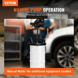 Darrahopens Auto Accessories > Auto Accessories Others > Fuel & Exhaust VEVOR Fluid Extractor, 6.5 Liters Capacity, Manual Hand-Operated Oil Changer Vacuum Fluid Extractor with Dipstick and Suction Hose, Oil Extractor Change Pump for Automotive Fluids Vacuum Evacuation