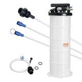 Darrahopens Auto Accessories > Auto Accessories Others > Fuel & Exhaust VEVOR Fluid Extractor, 6.5 Liters Capacity, Pneumatic/Manual Oil Changer Vacuum Fluid Extractor with Dipstick and Liquid Suction Hose, Oil Extractor Change Pump for Automotive Fluids Vacuum Evacuation