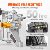 Darrahopens Auto Accessories > Auto Accessories Others > Fuel & Exhaust VEVOR Pressure Washer Pump, 22 mm Shaft Vertical, 3400 PSI, 2.5 GPM, Replacement Power Washer Pumps Kit, Parts Washer Pump, Compatible with Honda, Simpson, RYOBI, Briggs & Stratton, Subaru, Craftsman