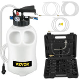 Darrahopens Auto Accessories > Auto Accessories Others > Fuel & Exhaust VEVOR Transmission Fluid Pump 2 Way ATF Refill System Dispenser, Oil and Liquid Extractor 10 Liter Large Capacity, Automatic Transmission Fluid Pump Tool Set with 14 Pieces ATF Filler Adapters