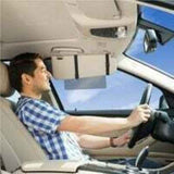 1 Piece Car Sun Visor Extension, Anti Glare UV Protection, Black