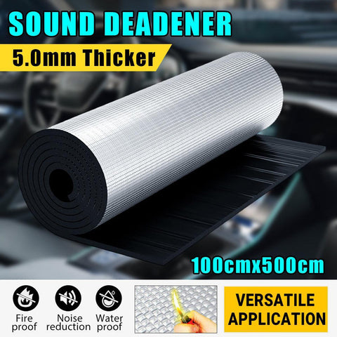 Darrahopens Auto Accessories > Auto Accessories Others > Insulation Aluminum Foil Insulation Board Fireproof Heat Resistant Roof Panel