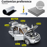 Darrahopens Auto Accessories > Auto Accessories Others > Insulation Aluminum Foil Insulation Board Fireproof Heat Resistant Roof Panel