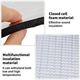 Darrahopens Auto Accessories > Auto Accessories Others > Insulation Aluminum Foil Insulation Board Fireproof Heat Resistant Roof Panel