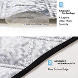 Darrahopens Auto Accessories > Auto Accessories Others > Insulation Car Windshield Cover - Thickened protective cover for the windshield - protects against snow, ice, frost, sun, UV rays, dust and water - ideal for SUVs - suitable for all seasons.