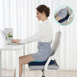 Darrahopens Auto Accessories > Auto Accessories Others > Insulation Square Seat Cushion Office Car Chair Cushion Comfort Support for Long Sitting