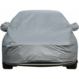 Darrahopens Auto Accessories > Auto Accessories Others > Insulation Universal Vehicle Cover, Fully Waterproof, Anti-Scratch, Durable, Lined, Breathable Cotton, Heavy Duty