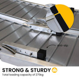 Darrahopens Auto Accessories > Auto Accessories Others Kartrite Aluminium Wheelchair Ramp With Leg Support - 10ft