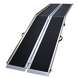 Darrahopens Auto Accessories > Auto Accessories Others Kartrite Aluminium Wheelchair Ramp With Leg Support - 10ft