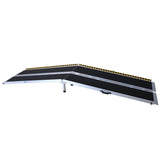 Darrahopens Auto Accessories > Auto Accessories Others Kartrite Aluminium Wheelchair Ramp With Leg Support - 10ft
