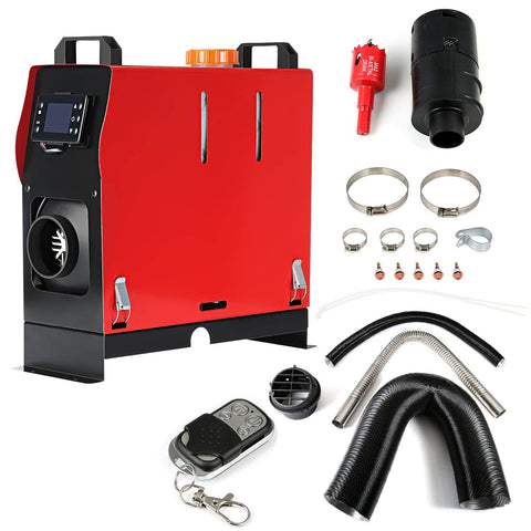 Darrahopens Auto Accessories > Fuel & Exhaust ALL-IN-ONE Diesel Air Heater 12V 8KW Tank Remote Control Thermostat Caravan Motorhome RV