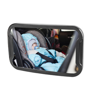 Darrahopens Auto Accessories GOMINIMO Baby Infant Back View Facing Car Safety Mirror for Back Seat Black