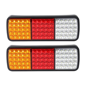Darrahopens Auto Accessories > Lights Giantz Pair 75 LED Tail Lights Stop Reverse Indicator 12V Ute Trailer Caravan Truck Boat