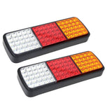 Darrahopens Auto Accessories > Lights Giantz Pair 75 LED Tail Lights Stop Reverse Indicator 12V Ute Trailer Caravan Truck Boat