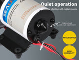 Darrahopens Auto Accessories > Tools 12V Caravan Water Pump High Pressure Self-priming rv Camping Boat 70PSI 20.8L/M