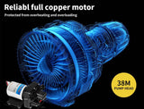 Darrahopens Auto Accessories > Tools 12V Caravan Water Pump High Pressure Self-priming rv Camping Boat 70PSI 20.8L/M