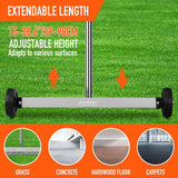 Darrahopens Auto Accessories > Tools 17inch Telescoping Magnetic Sweeper Magnet Broom Rolling Pick Up 8.8Lbs Portable