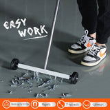 Darrahopens Auto Accessories > Tools 17inch Telescoping Magnetic Sweeper Magnet Broom Rolling Pick Up 8.8Lbs Portable