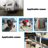 Darrahopens Auto Accessories > Tools 6" Inch Trailer Jockey Wheel Swivel Swing Up 500kg 1000LBS U bolts Caravan Boat