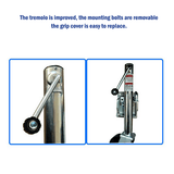 Darrahopens Auto Accessories > Tools 6" Inch Trailer Jockey Wheel Swivel Swing Up 500kg 1000LBS U bolts Caravan Boat