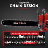 Darrahopens Auto Accessories > Tools Commercial Petrol Chainsaw 22" Bar Tree Pruning Top Handle Chain Saw