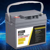 Darrahopens Auto Accessories > Tools Giantz 12V 50Ah AGM Deep Cycle Battery Marine Sealed Power Solar 4WD Camping