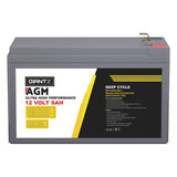 Darrahopens Auto Accessories > Tools Giantz 12V 9Ah AGM Deep Cycle Battery Marine Sealed Power Solar 4WD Camping