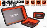 Darrahopens Auto Accessories > Tools HORUSDY 3Pc Orange Magnetic Parts Tray Set Tool Trays Storage Organizer Screw