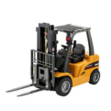 Darrahopens Baby & Kids > Baby & Kid's Toys > Activity Toys 1:10 Scale 2.4G 8-Channel Metal Remote Control Forklift Construction Vehicle with Lifting Function & Sound