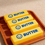 Darrahopens Baby & Kids > Baby & Kid's Toys > Activity Toys 2 PCS Giant Butter Stick Squishy Toy with Smiley Face for Office & School – Slow Rising Stress Reliever to Calm Anxiety (Yellow)